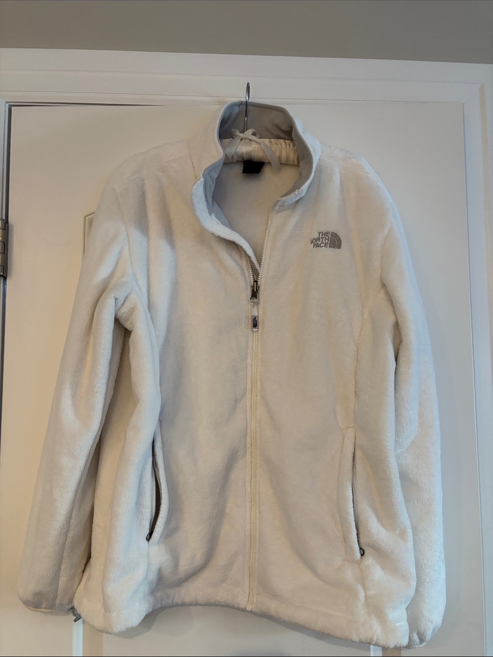 The North Face Women's Cream Teddy Fleece Jacket